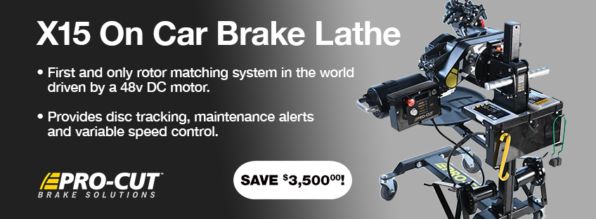 save big on a Pro-Cut brake lathe